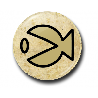 Значок Символ Стэна Пакман на Пергаменте